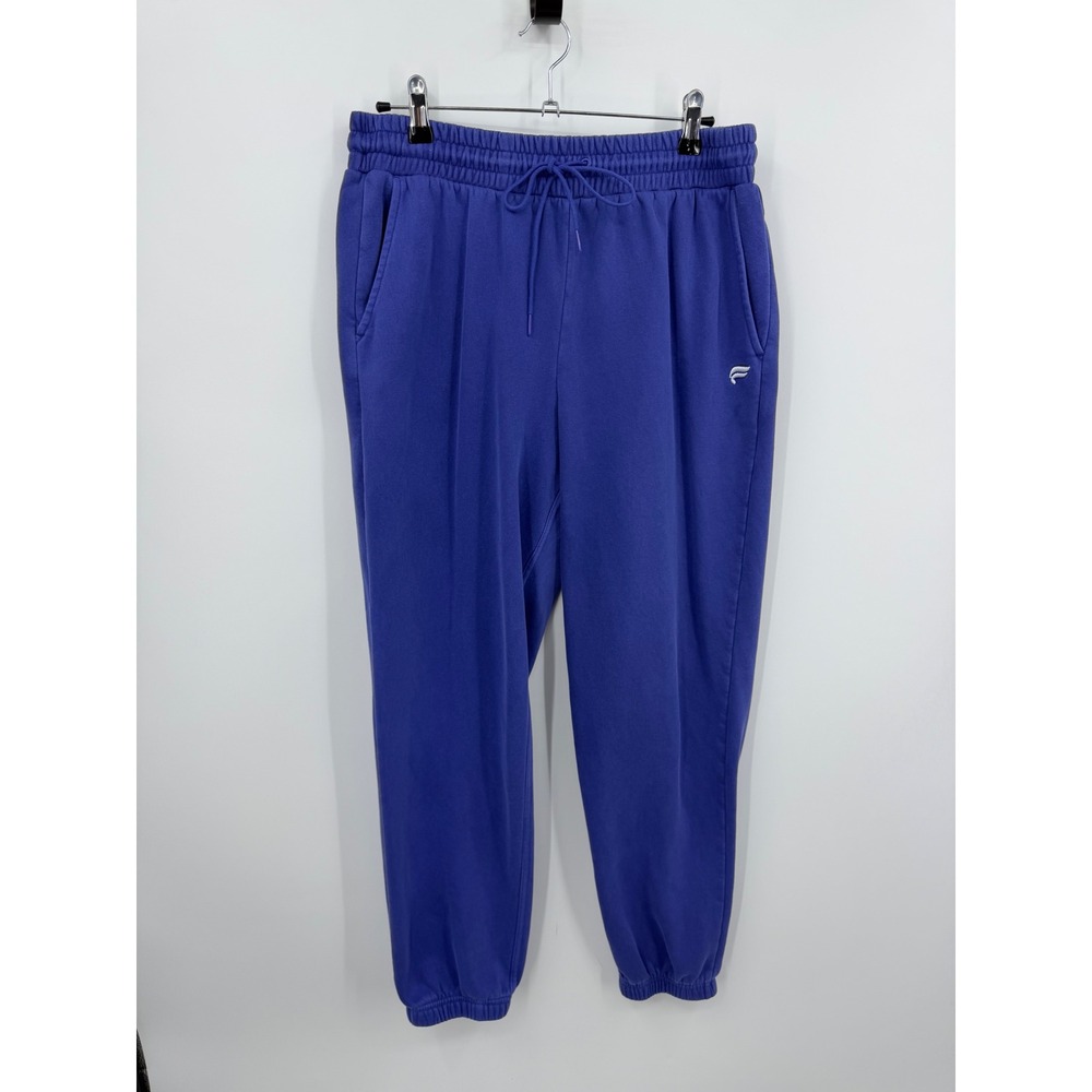 Fabletics High-Rise Relaxed Jogger Women S Purple Blue Drawstring‎ Sweatpants